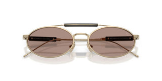 Brunello Cucinelli BC 2013ST unisex Gold Oval Sunglasses