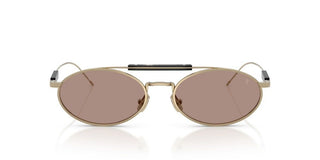 Brunello Cucinelli BC 2013ST unisex Gold Oval Sunglasses