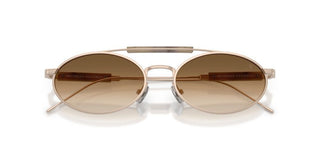 Brunello Cucinelli BC 2013ST unisex Rose gold Oval Sunglasses