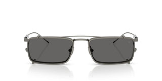 Brunello Cucinelli BC 2014ST WITH CLIP ON men Grey Rectangle Sunglasses