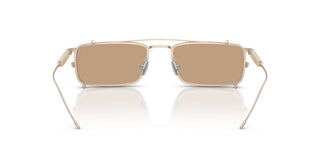 Brunello Cucinelli BC 2014ST WITH CLIP ON men Rose gold Rectangle Sunglasses