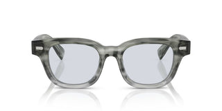 Brunello Cucinelli Bc 3012 Unisex Grey Squared Eyeglasses