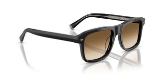 Brunello Cucinelli Bc 4014s Men Black Squared Sunglasses