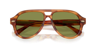 Brunello Cucinelli Bc 4017s Men Havana Pilot Sunglasses