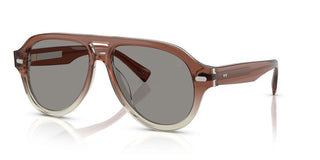 Brunello Cucinelli BC 4017S men Brown Pilot Sunglasses
