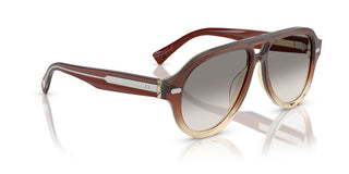 Brunello Cucinelli BC 4017S men Brown Pilot Sunglasses