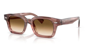 Brunello Cucinelli BC 4018S men Brown Squared Sunglasses
