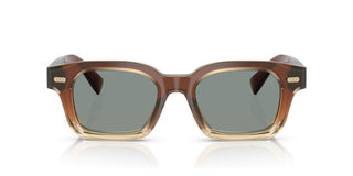 Brunello Cucinelli BC 4018S men Brown Squared Sunglasses