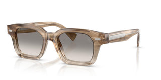 Brunello Cucinelli BC 4018S men Brown Squared Sunglasses