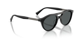 Brunello Cucinelli Bc 4020s Unisex Black Round Sunglasses