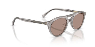 Brunello Cucinelli Bc 4020s Unisex Grey Round Sunglasses