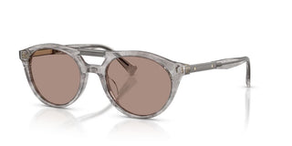 Brunello Cucinelli Bc 4020s Unisex Grey Round Sunglasses