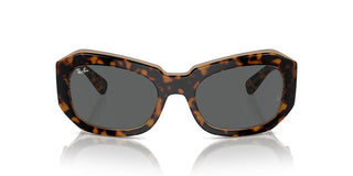 Ray-ban Beate Rb 2212 Unisex Havana Squared Sunglasses