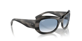 Ray-ban Beate Rb 2212 Unisex Grey Squared Sunglasses