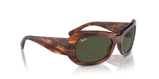 Ray-ban Beate Rb 2212 Unisex Havana Squared Sunglasses