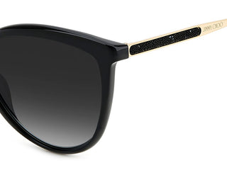 Jimmy Choo BELINDA/S women Black Butterfly Sunglasses