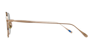 GARRETT LEIGHT BENNY J SUN unisex Gold Pilot Sunglasses