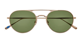 GARRETT LEIGHT BENNY J SUN unisex Gold Pilot Sunglasses
