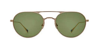 GARRETT LEIGHT BENNY J SUN unisex Gold Pilot Sunglasses