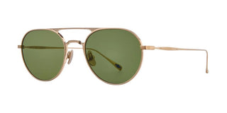 GARRETT LEIGHT BENNY J SUN unisex Gold Pilot Sunglasses
