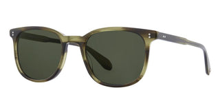 GARRETT LEIGHT BENTLEY SUN unisex Green Squared Sunglasses