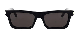 Saint Laurent Betty Sl 461 Women Black Rectangle Sunglasses