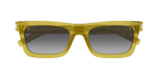 Saint Laurent BETTY SL 461 women Yellow Rectangle Sunglasses