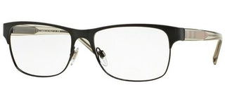 Burberry Be 1289 Men Black Geometric Eyeglasses