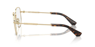 Burberry Be 1385 Women Gold Squared Eyeglasses