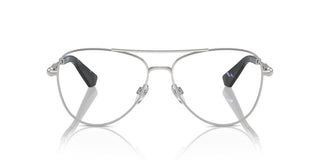 Burberry Be 1386 Men Silver Pilot Eyeglasses