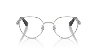 Burberry Be 1388d Men Silver Round Eyeglasses