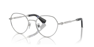 Burberry Be 1388d Men Silver Round Eyeglasses