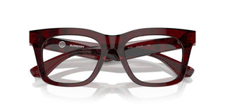 Burberry Be 2407 Women Brown Squared Eyeglasses