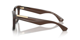 Burberry Be 2407 Women Brown Squared Eyeglasses