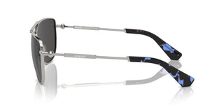 Burberry Be 3149 Women Silver Pilot Sunglasses