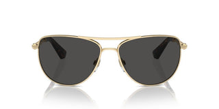Burberry Be 3149 Women Gold Pilot Sunglasses