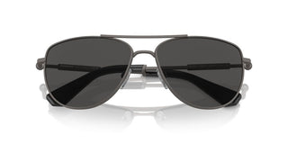 Burberry Be 3149 Women Ruthenium Pilot Sunglasses