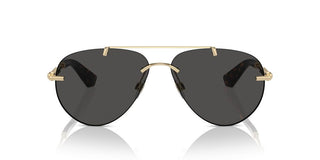 Burberry Be 3151 Women Gold Pilot Sunglasses