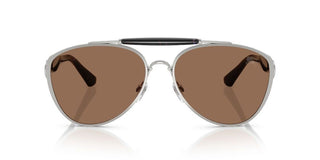 Burberry Be 3160 Unisex Silver Pilot Sunglasses