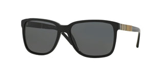 Burberry Be 4181 Men Black Geometric Sunglasses