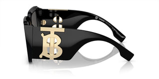 Burberry BE 4406U women Black Squared Sunglasses