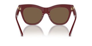 Burberry Be 4418 Women Red Cat Eye Sunglasses