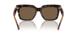 Burberry Be 4419 Women Havana Squared Sunglasses
