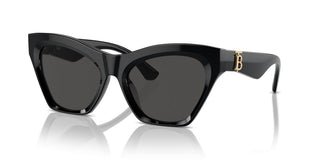 Burberry Be 4420u Women Black Cat Eye Sunglasses
