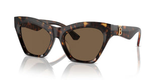 Burberry Be 4420u Women Red Cat Eye Sunglasses