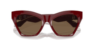 Burberry Be 4420u Women Red Cat Eye Sunglasses