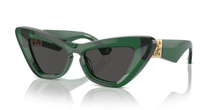 Burberry Be 4421u Women Green Cat Eye Sunglasses