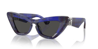 Burberry Be 4421u Women Blue Cat Eye Sunglasses