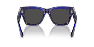 Burberry Be 4424 Women Blue Squared Sunglasses