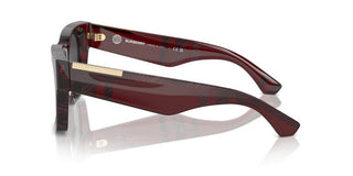Burberry Be 4424 Women Red Squared Sunglasses